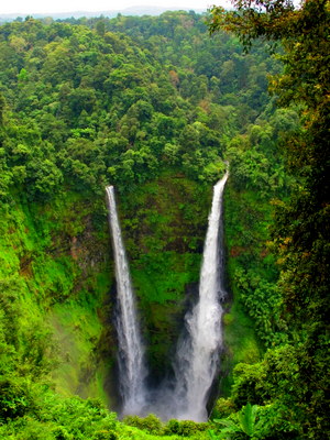 Waterfalls on the Bolaven Plateau (Pakse, Laos)