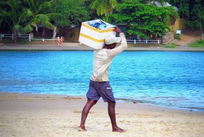 Fisherman Aragum Bay, Sri Lanka