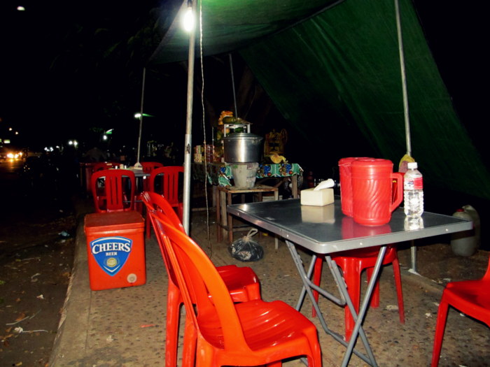 Street Food in Kratie, Cambodia