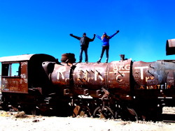 Train Cemetary Salar de Uyuni, Bolivia