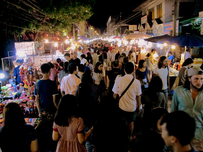 Saturday night market Chiang Mai, Thailand