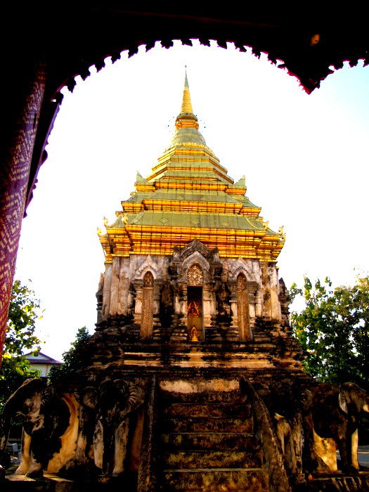 Wat Chiang Mun Chiang Mai, Thailand