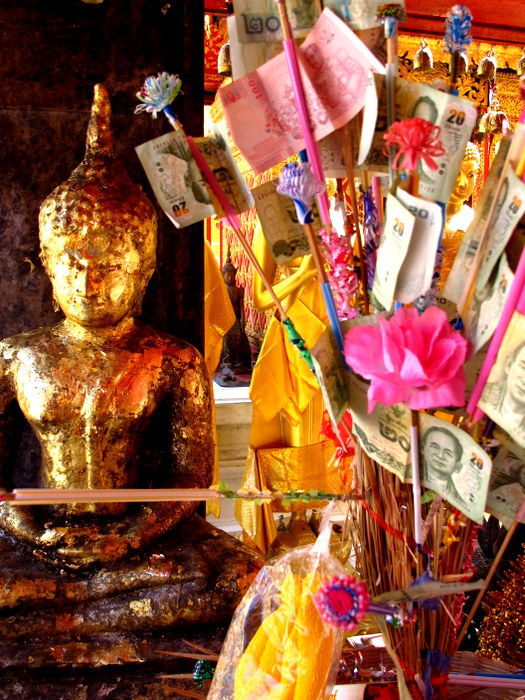 Offerings at Doi Suthep in Chiang Mai