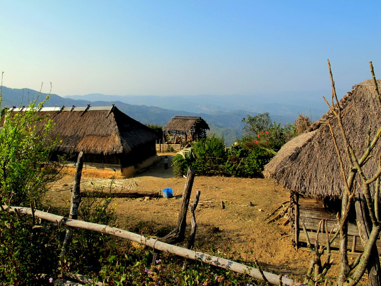 Small Nepali village in Mynamar