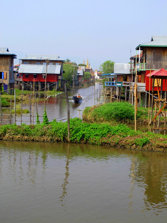 village life Inle Lake, Myanmar