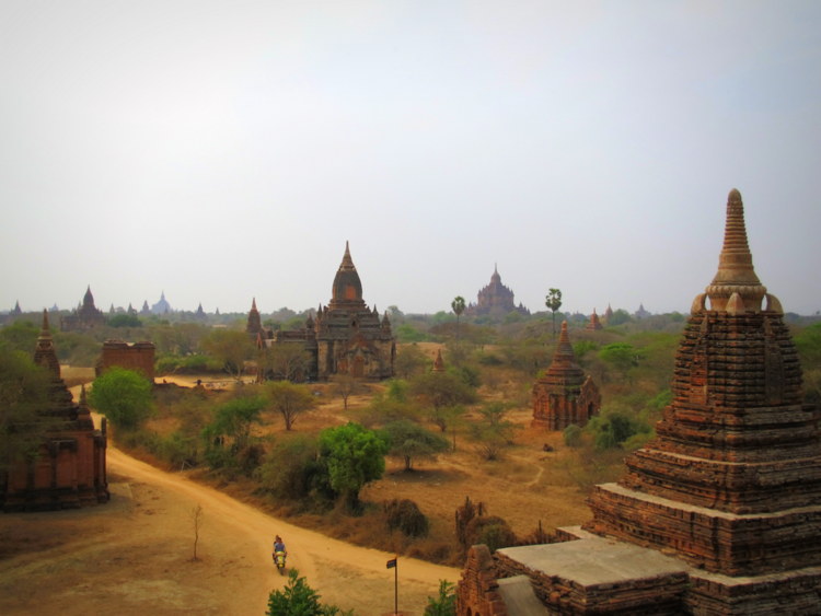 Ebikes in Bagan, Myanmar