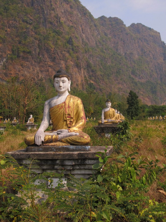 Field of Buddhas Hpaan, Myanmar